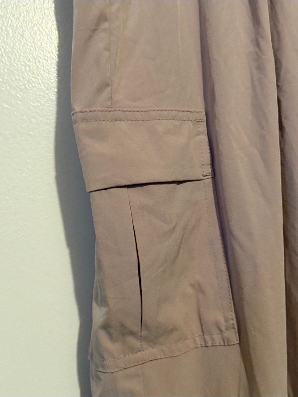 Apana Dusty Mauve Cargo Track Joggers - Picture 6 of 10